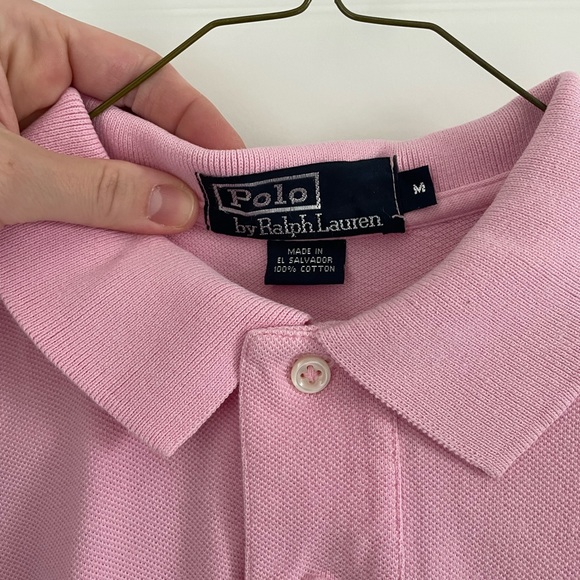 Polo by Ralph Lauren - Pink Polo - size medium - Picture 2 of 2